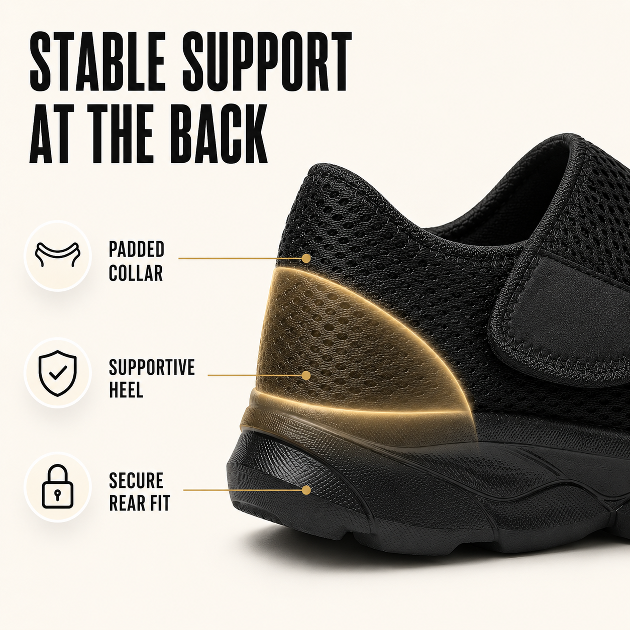 Nordspur | Orthowalk Wide-Fit Adjustable Orthopedic Walking Shoe