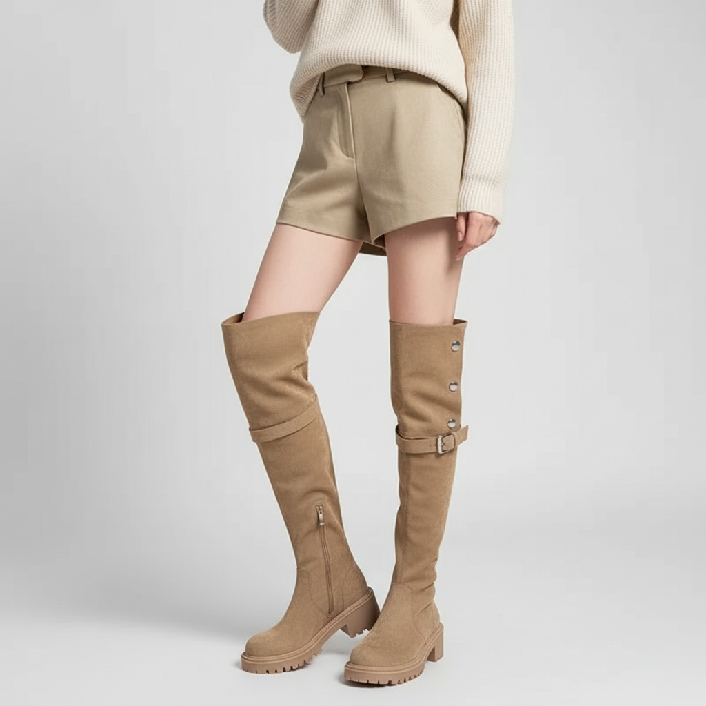Nordspur | Over The Knee Suede Boots