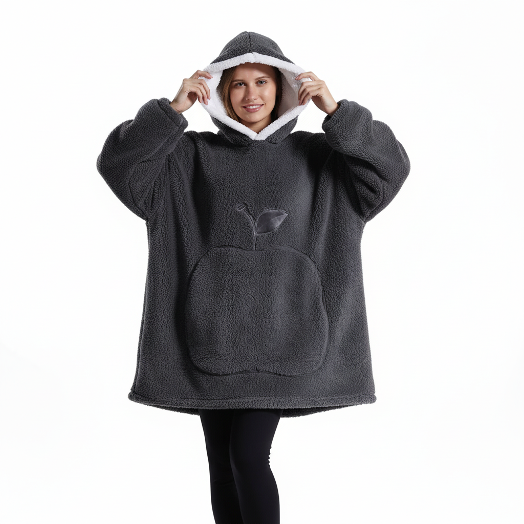 Nordspur | Oversized Fleece Blanket Hoodie