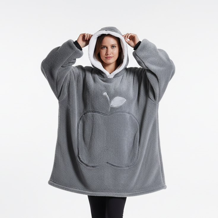 Nordspur | Oversized Fleece Blanket Hoodie