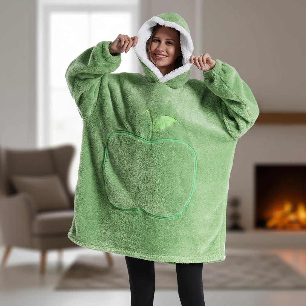 Nordspur | Oversized Fleece Blanket Hoodie
