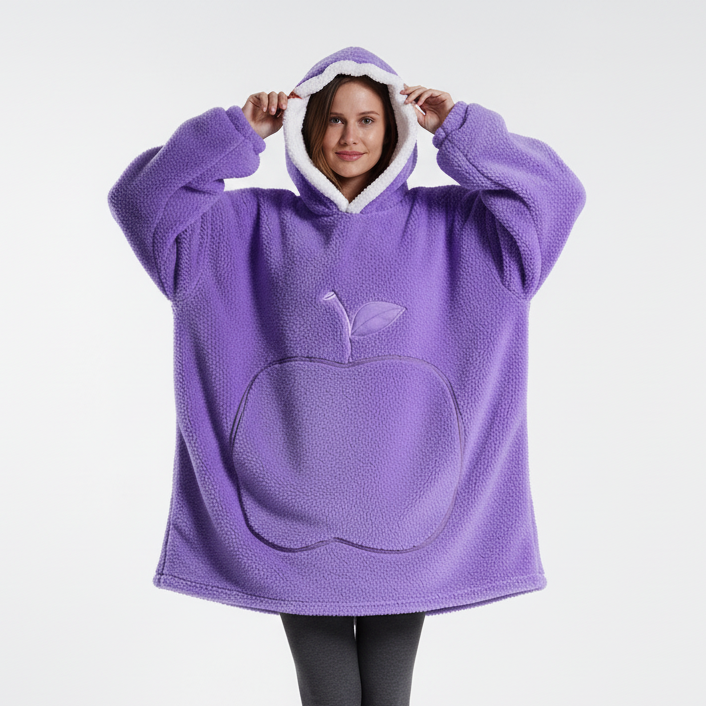 Nordspur | Oversized Fleece Blanket Hoodie