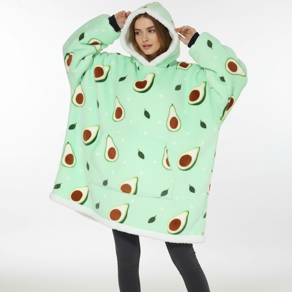 Nordspur | Oversized Fleece Hoodie Blanket