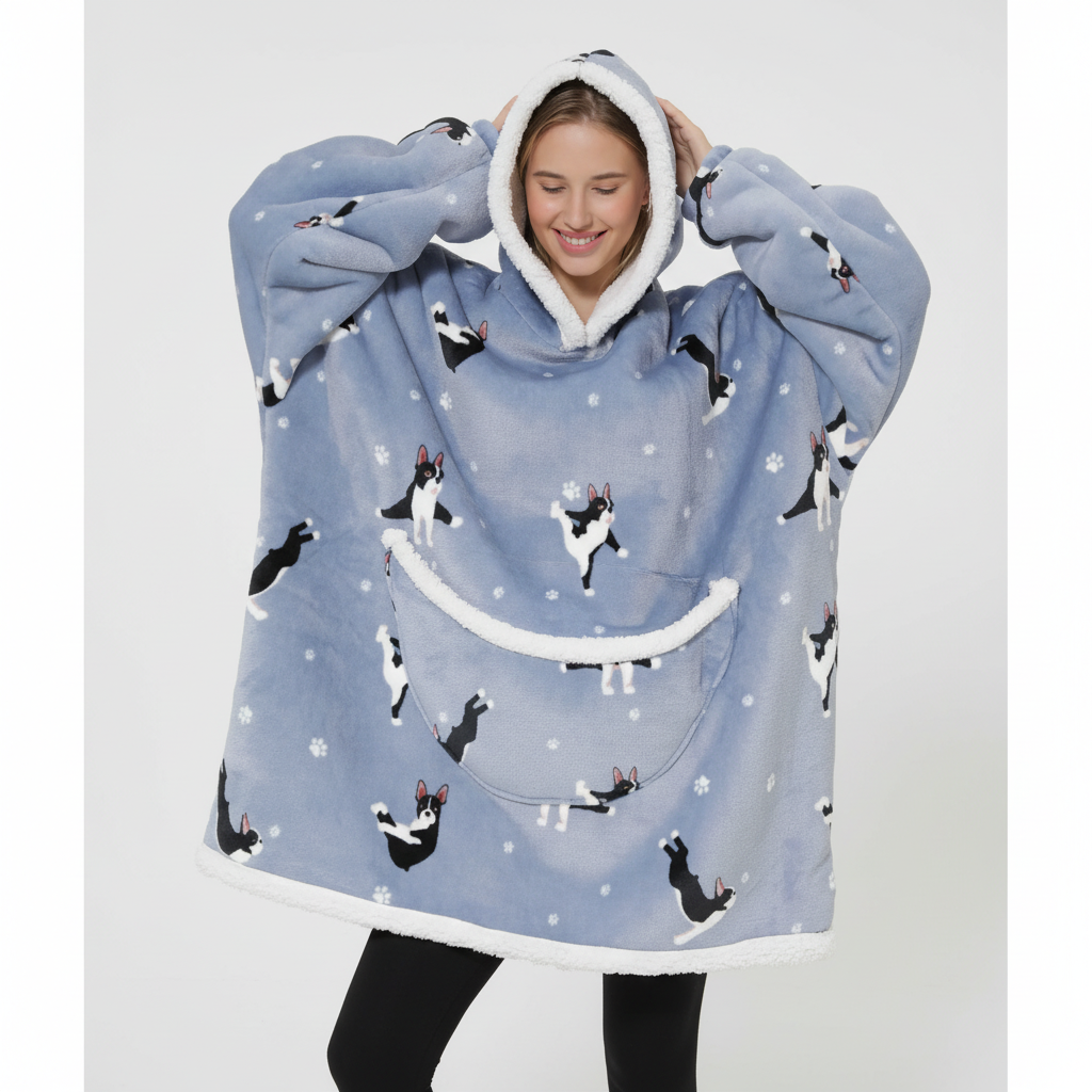 Nordspur | Oversized Fleece Hoodie Blanket