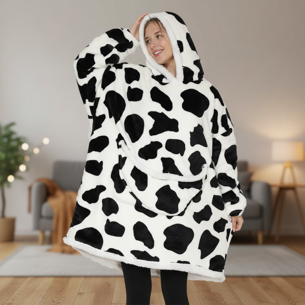 Nordspur | Oversized Fleece Hoodie Blanket