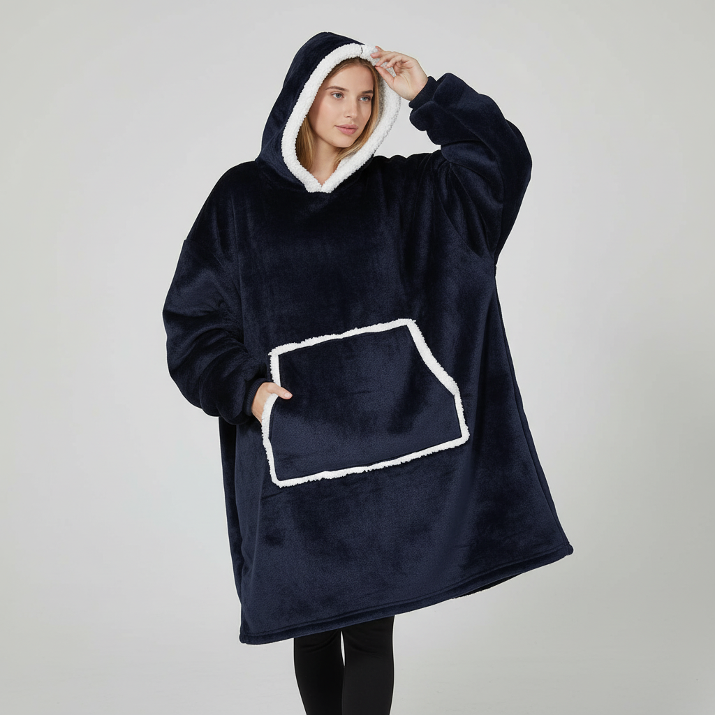Nordspur | Oversized Fleece Hoodie Blanket