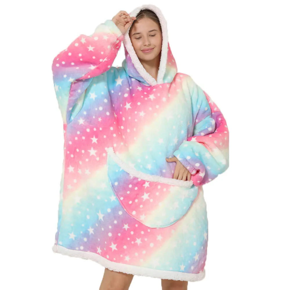 Nordspur | Oversized Fleece Hoodie Blanket