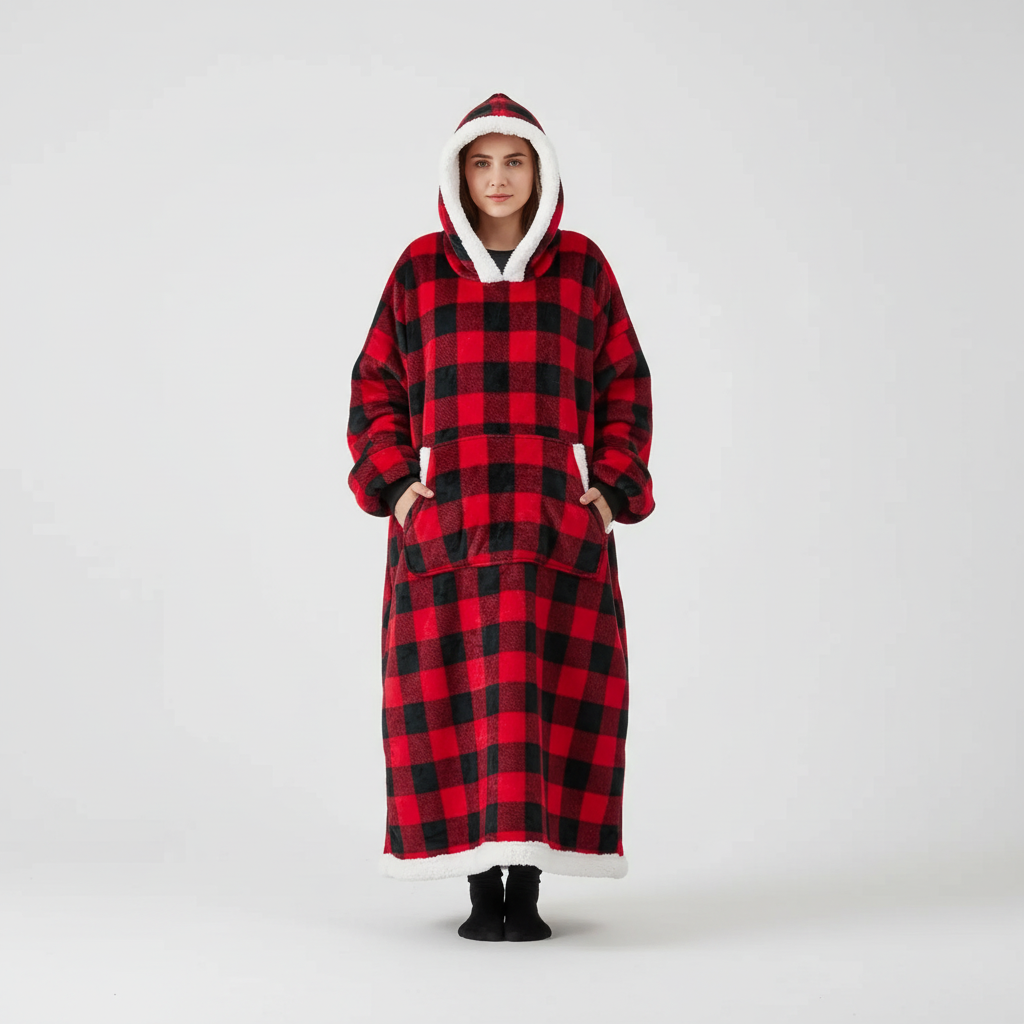 Nordspur | Oversized Fleece Wearable Blanket
