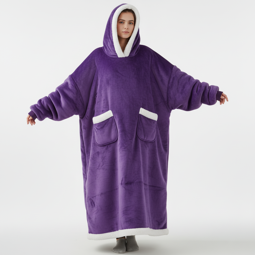 Nordspur | Oversized Fleece Wearable Blanket