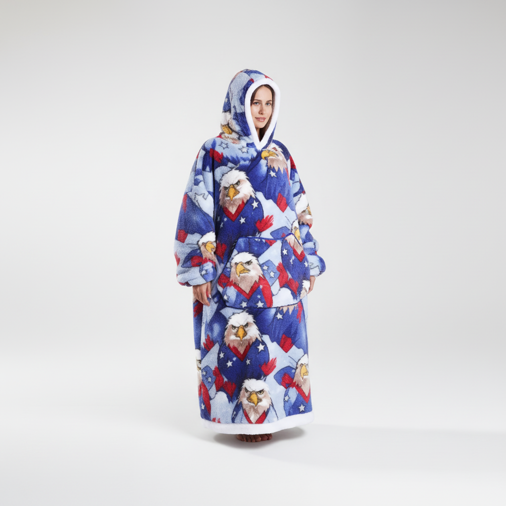 Nordspur | Oversized Fleece Wearable Blanket