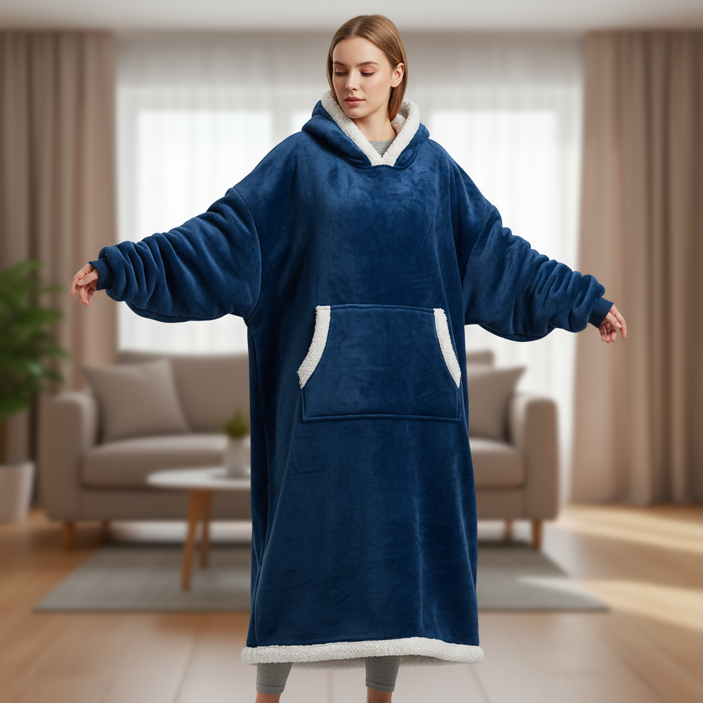 Nordspur | Oversized Fleece Wearable Blanket