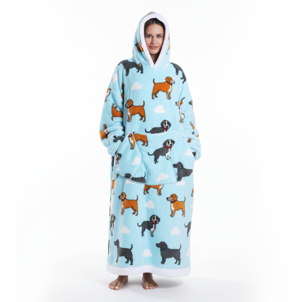 Nordspur | Oversized Fleece Wearable Blanket