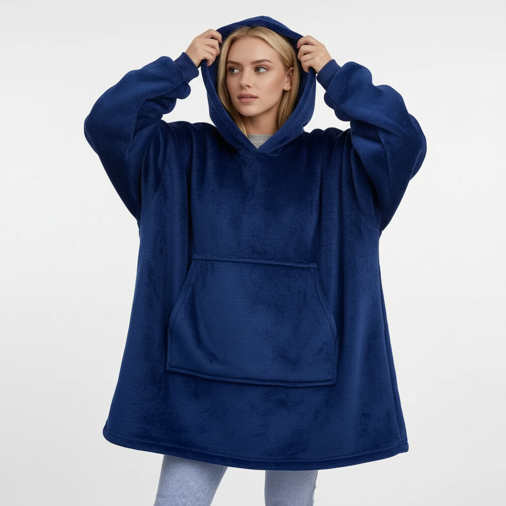 Nordspur | Oversized Hooded Blanket Robe
