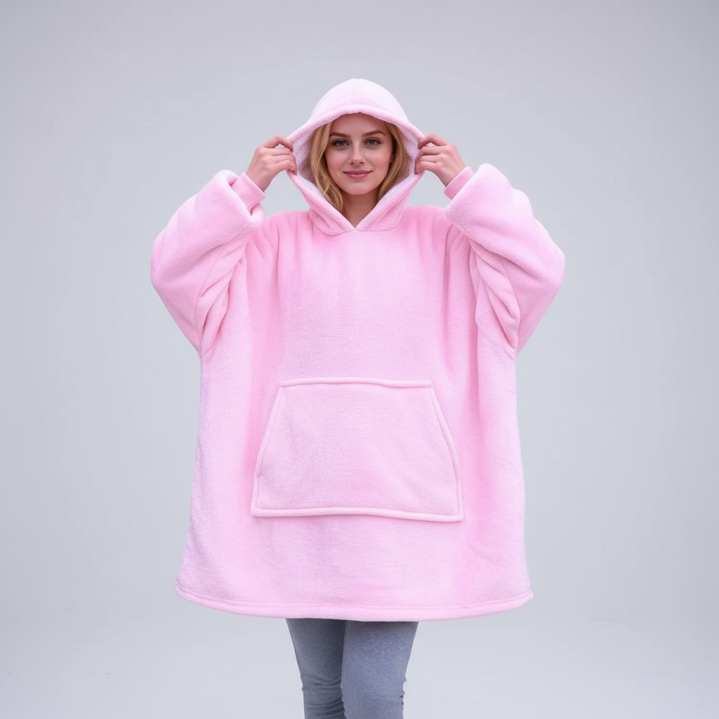 Nordspur | Oversized Hooded Blanket Robe