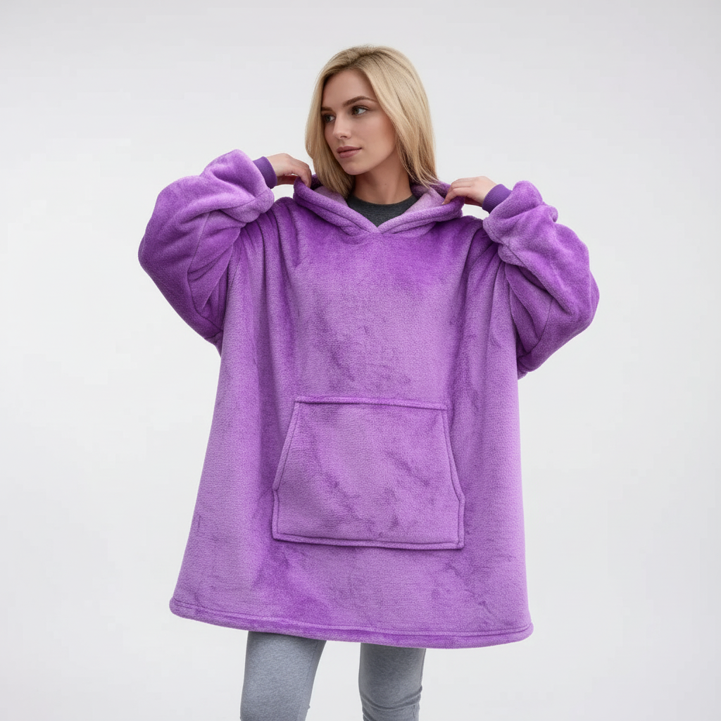 Nordspur | Oversized Hooded Blanket Robe