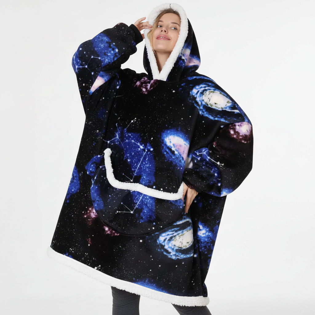 Nordspur | Oversized Sherpa Blanket Hoodie