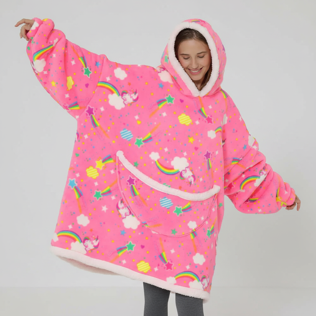 Nordspur | Oversized Sherpa Blanket Hoodie