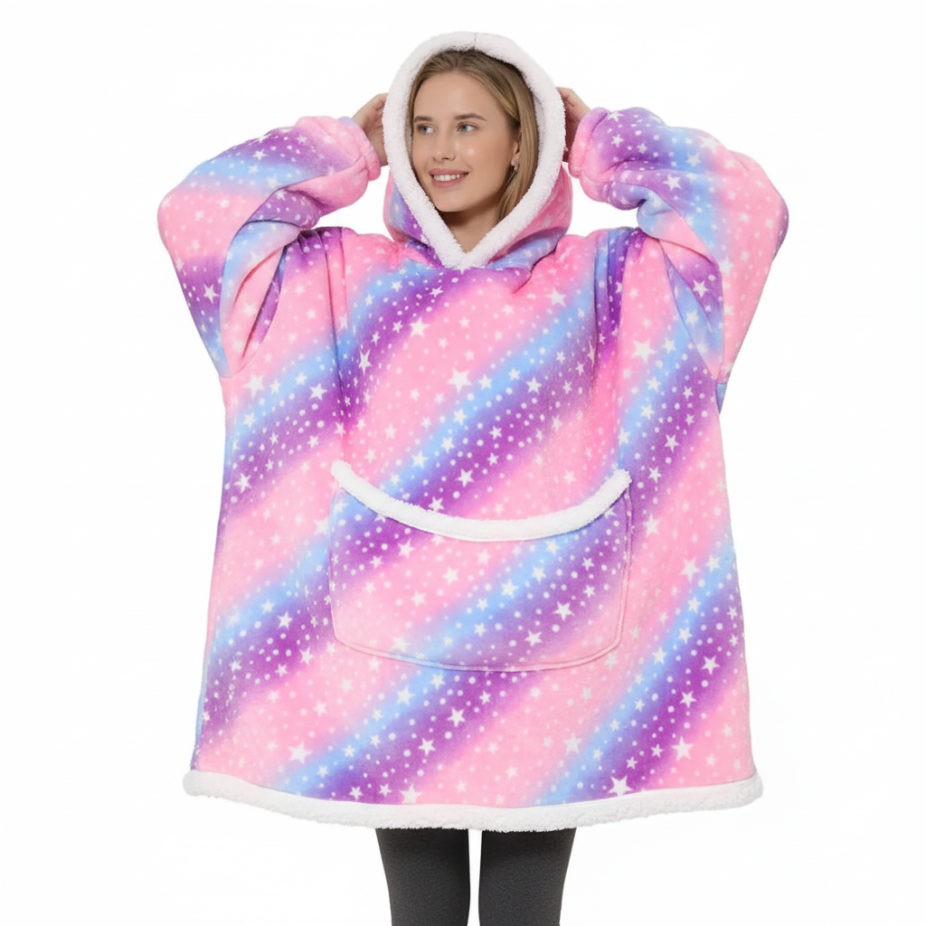 Nordspur | Oversized Sherpa Blanket Hoodie