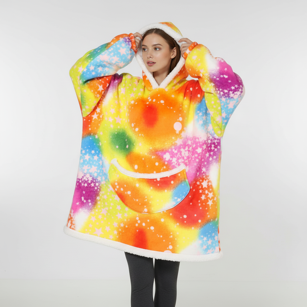 Nordspur | Oversized Sherpa Blanket Hoodie