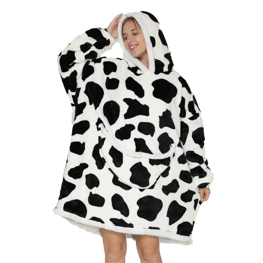 Nordspur | Oversized Sherpa Blanket Hoodie