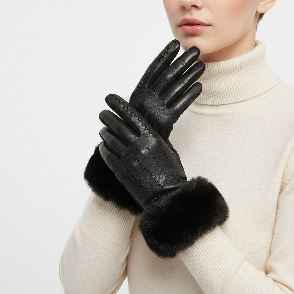 Nordspur | PU Leather Women's Gloves