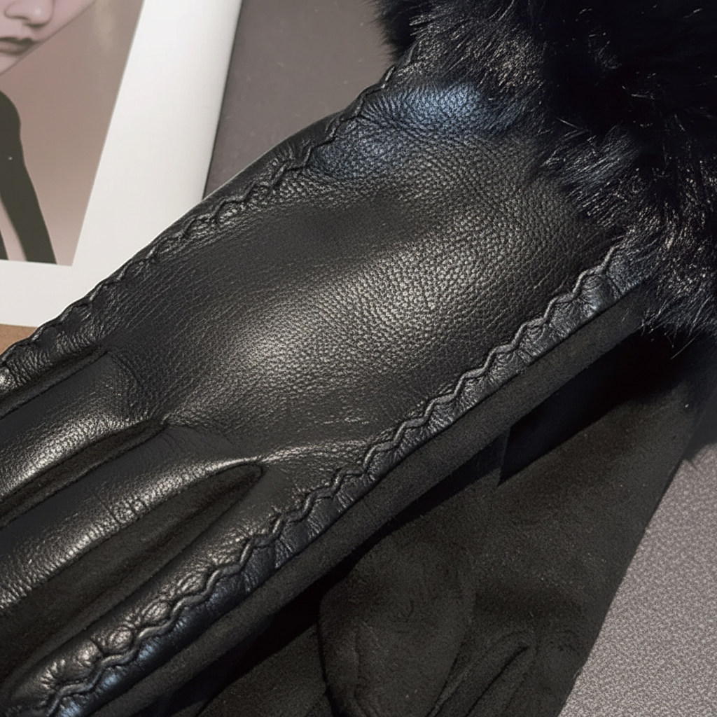 Nordspur | PU Leather Women's Gloves
