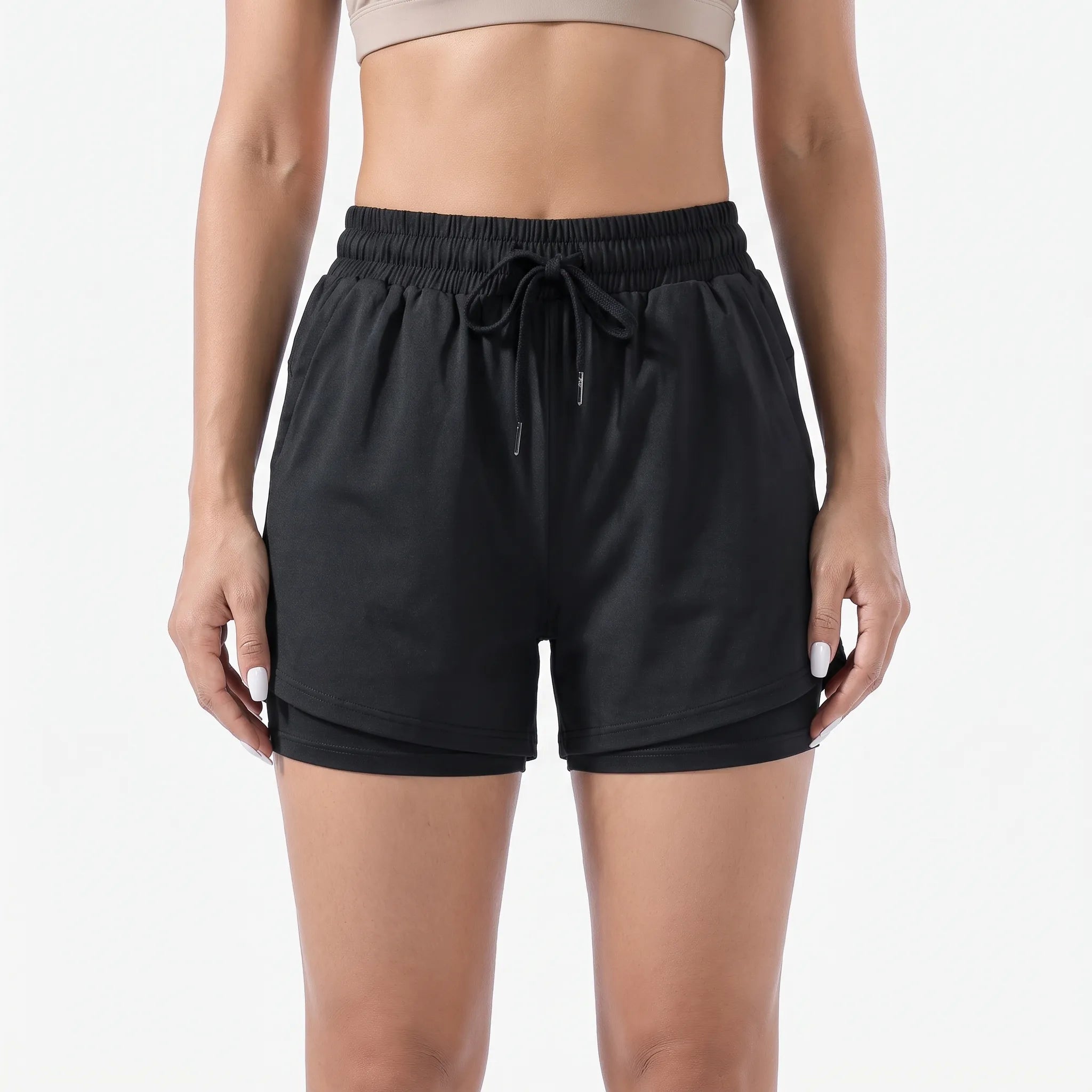 Nordspur | PaceActive Layered Athletic Shorts
