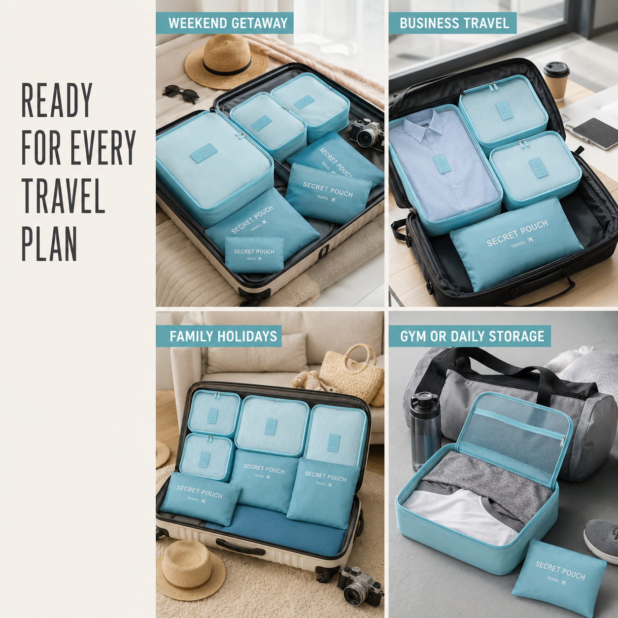Nordspur | Packlyft Packing Cube Set
