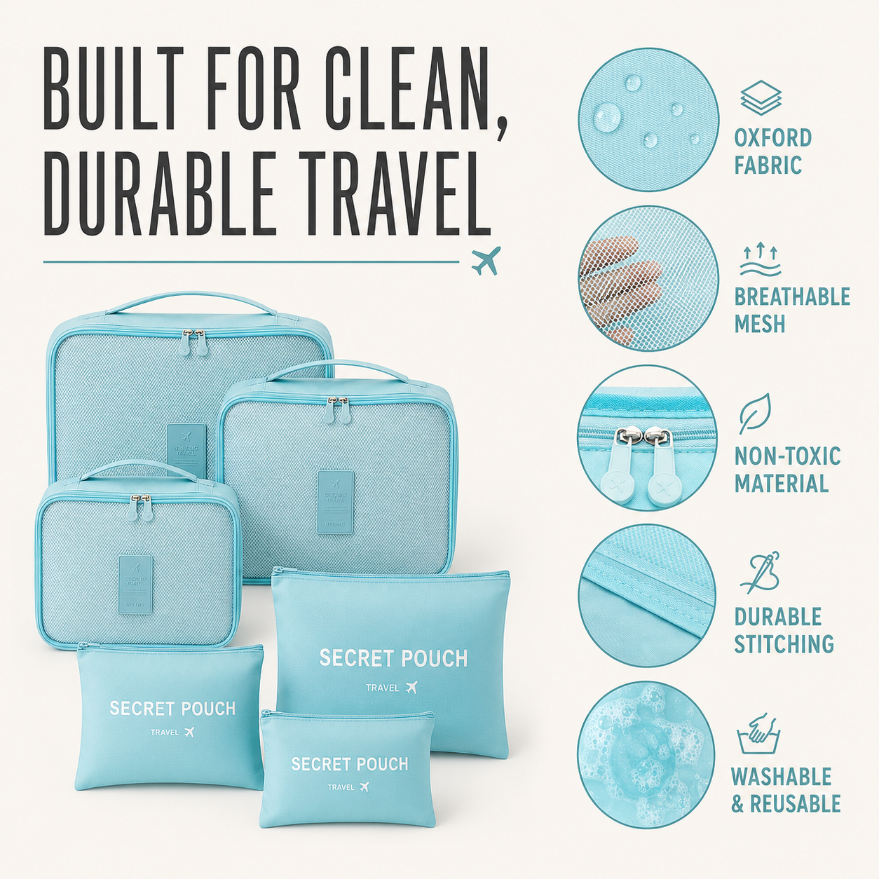Nordspur | Packlyft Packing Cube Set