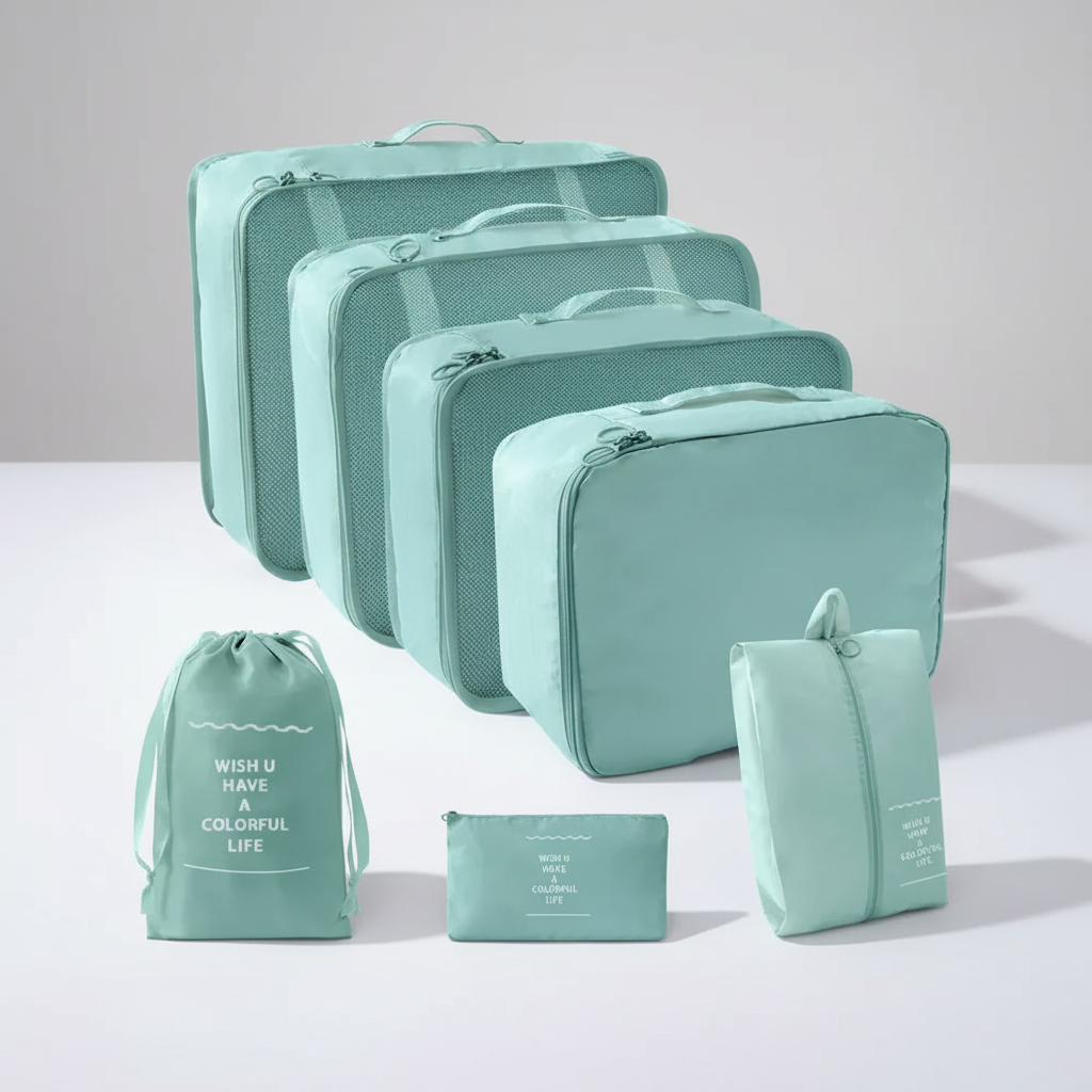 Nordspur | Packoria Seven Piece Packing Cube Set