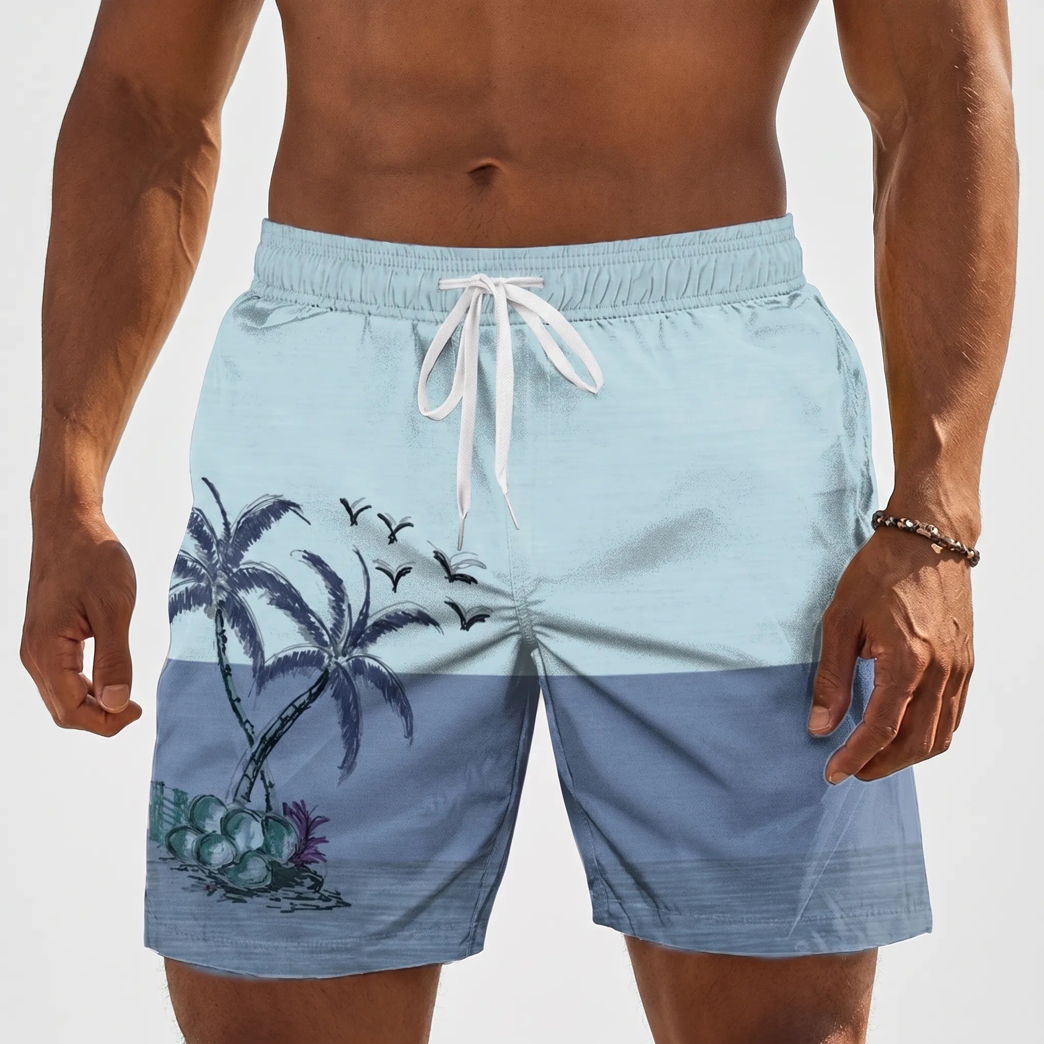 Nordspur | Palmorna Casual Graphic Men's Swim Shorts