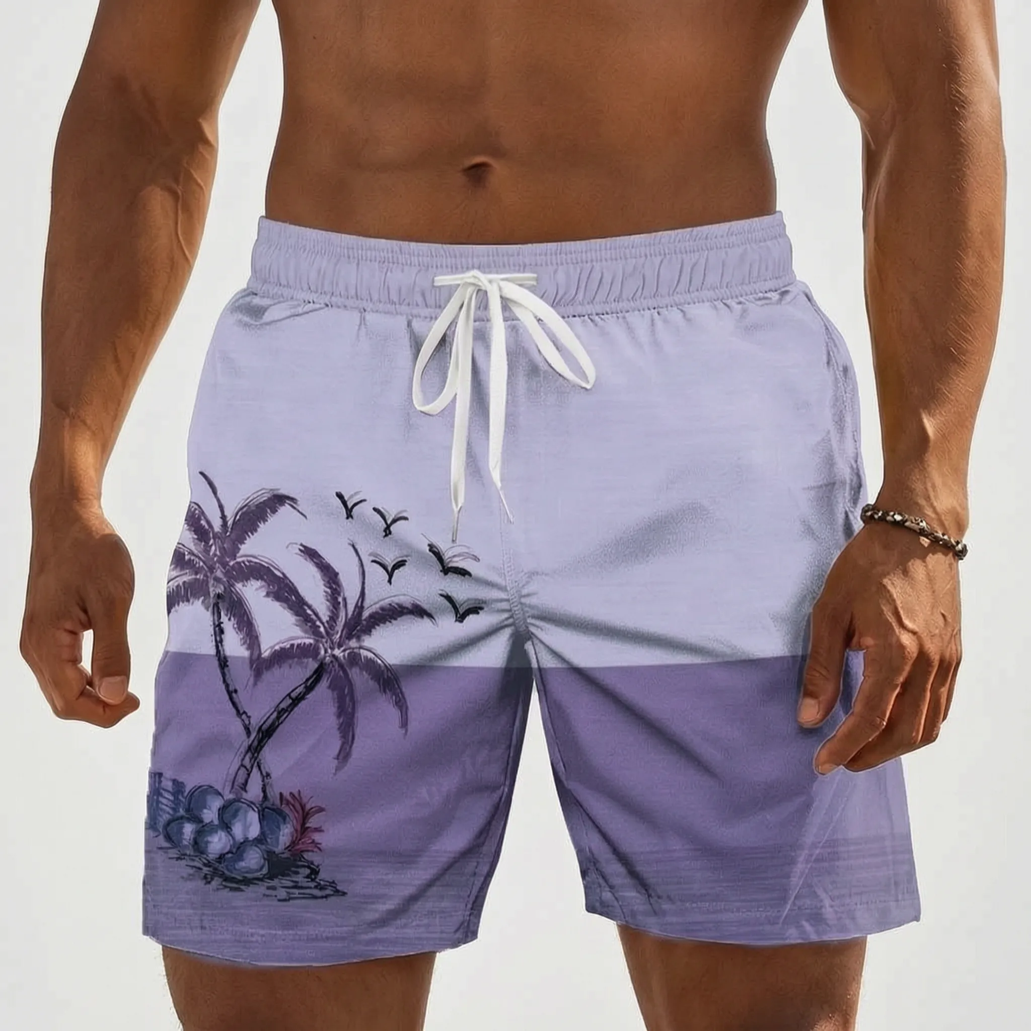 Nordspur | Palmorna Casual Graphic Men's Swim Shorts