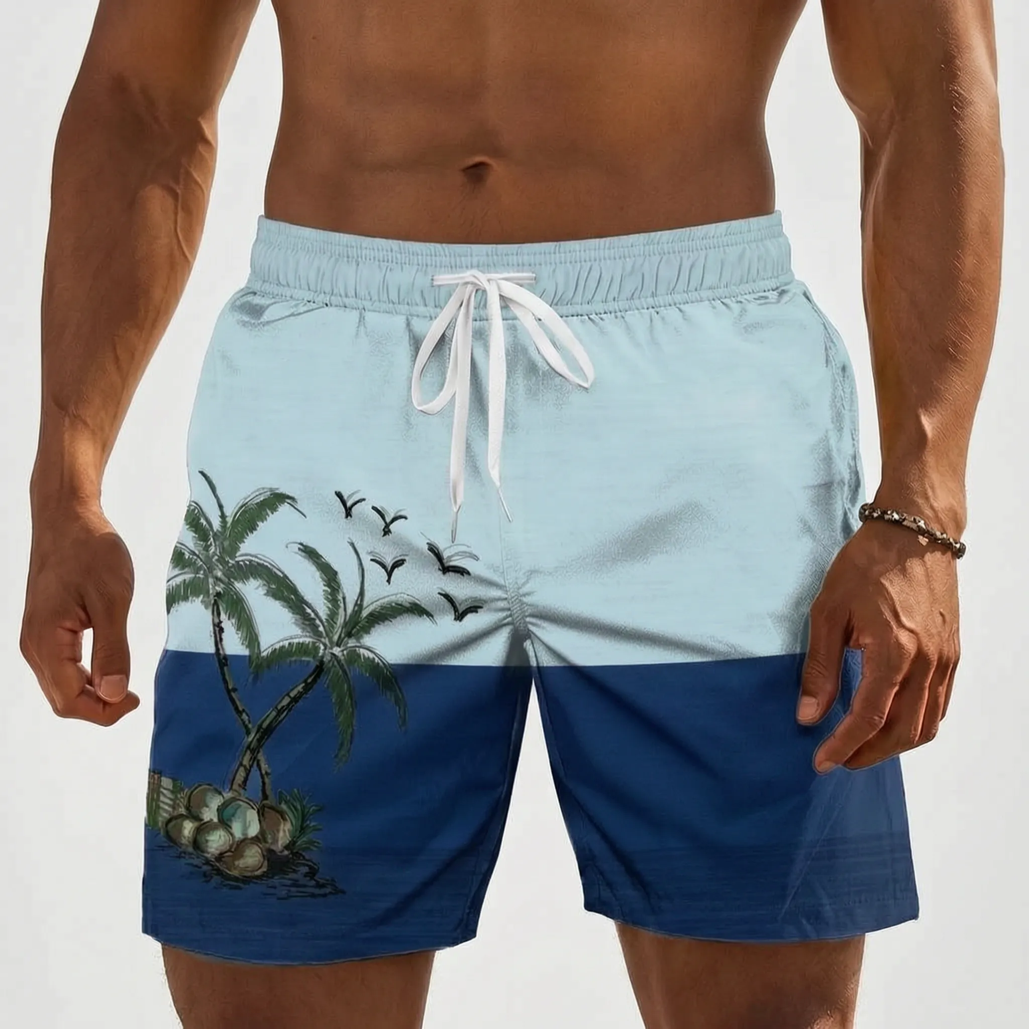 Nordspur | Palmorna Casual Graphic Men's Swim Shorts