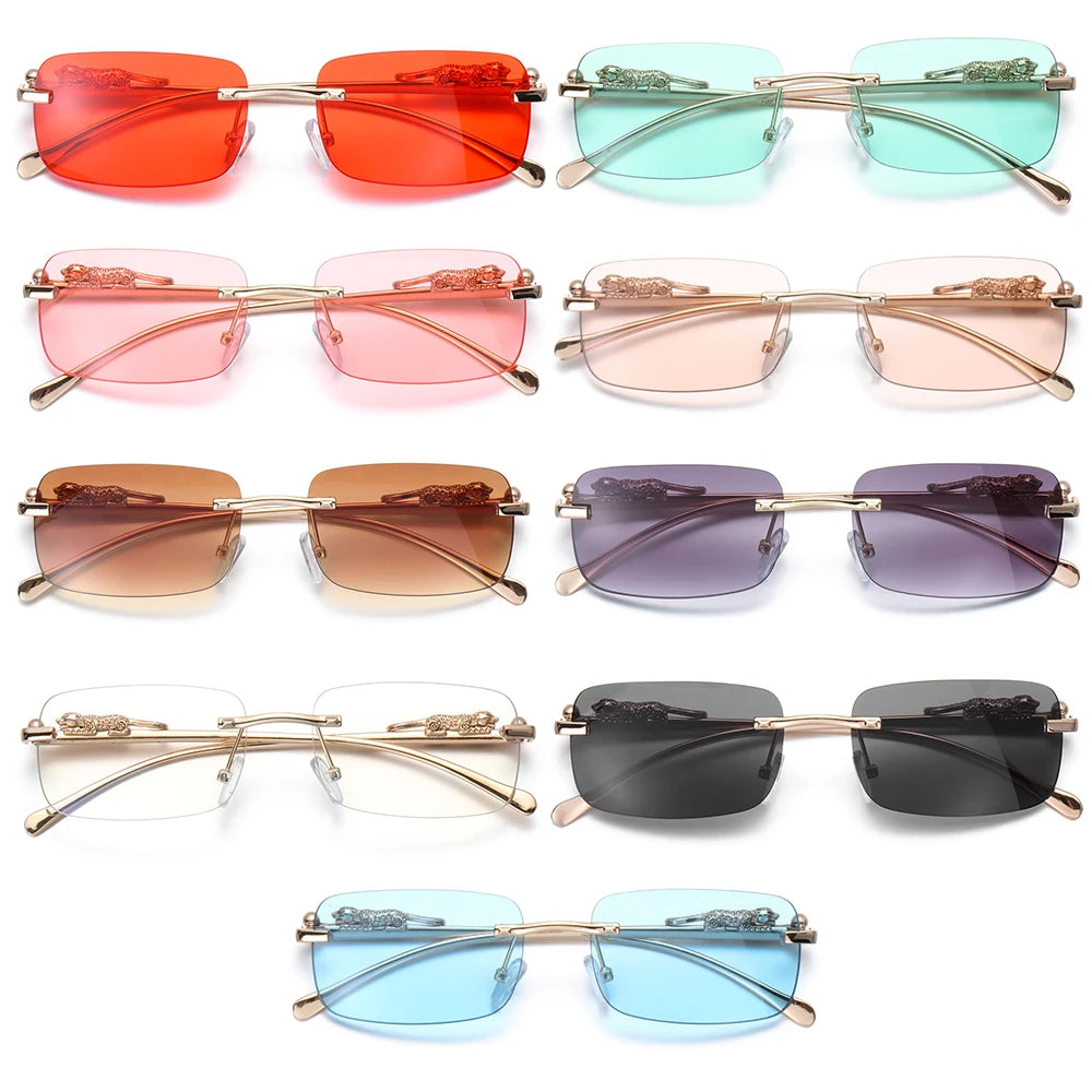 Nordspur | Panthrix Rimless Square Lens Sunglasses