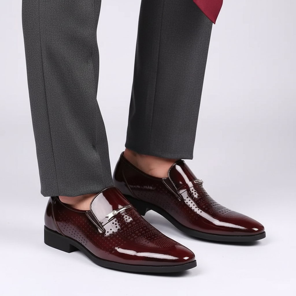 Nordspur | Patent Leather Oxford Loafer
