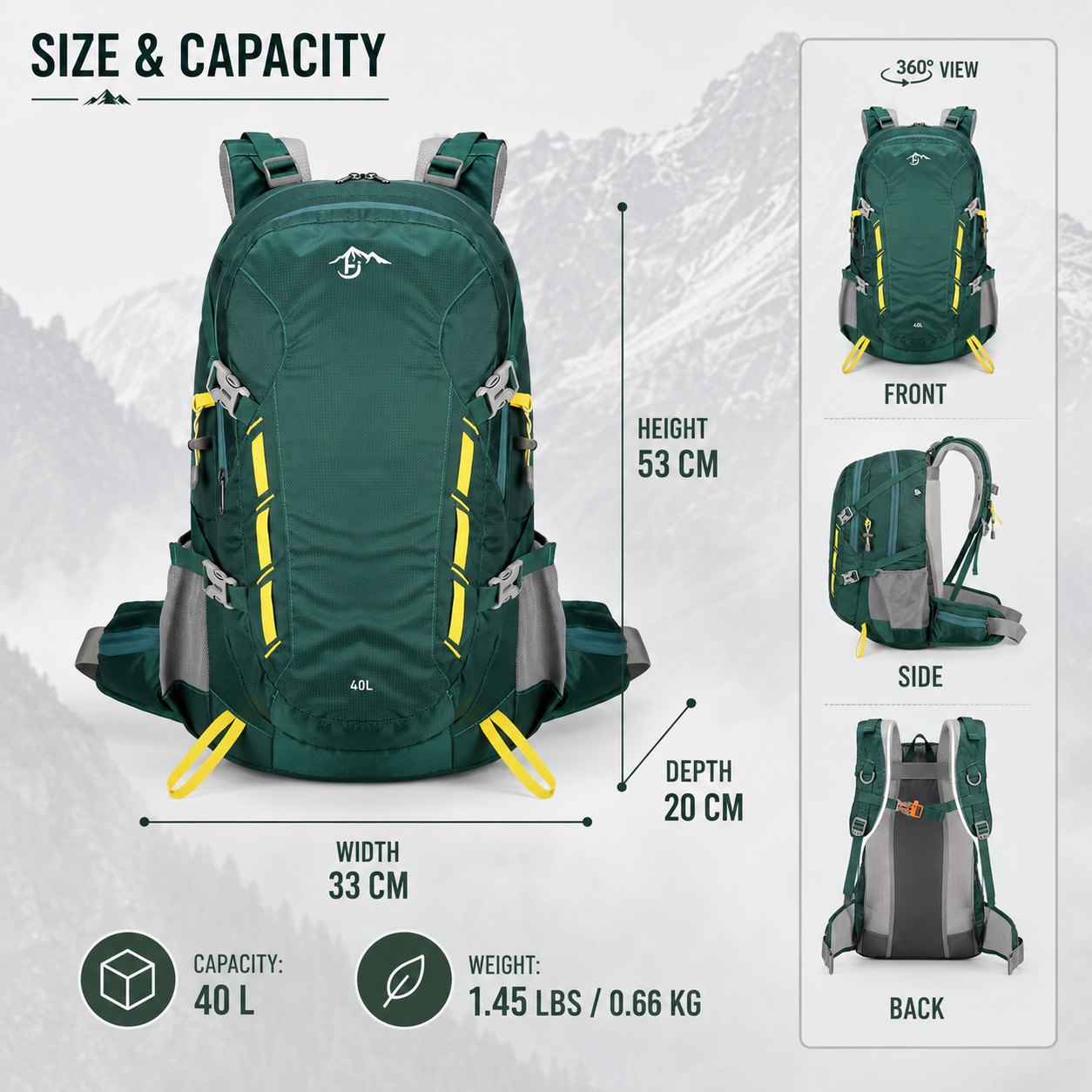 Nordspur | Pathridge Hiking Pack
