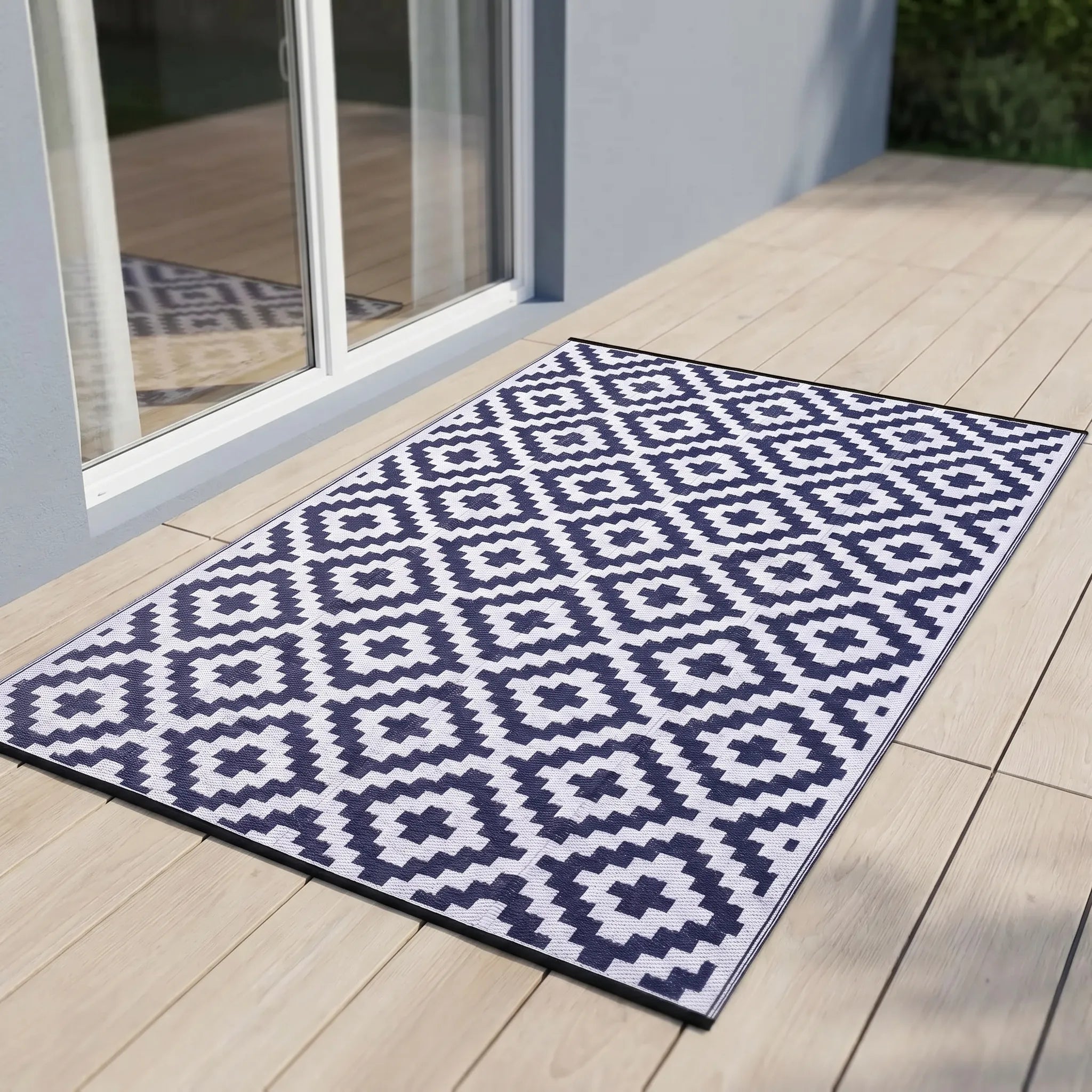Nordspur | Pationa Reversible Geometric Outdoor Rug