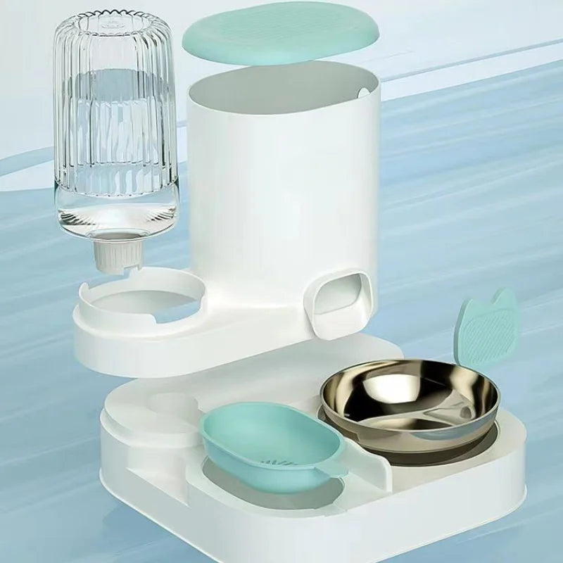 Nordspur | Pawfount 2-In-1 Automatic Food And Water Dispenser