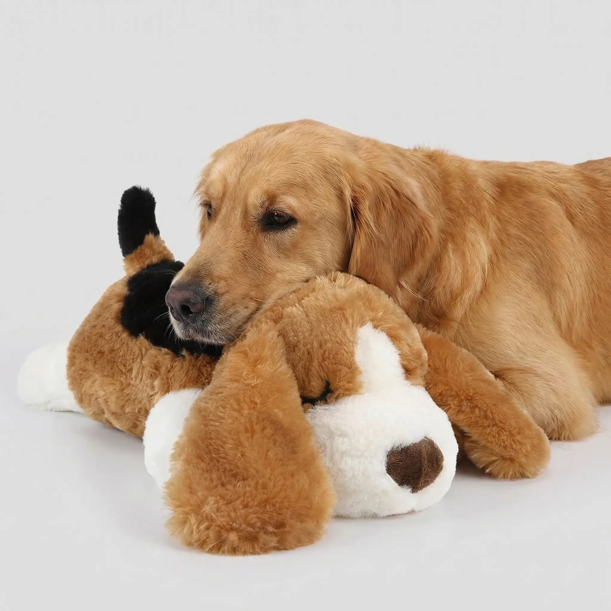 Plüsch Welpenbegleiter mit Herzschlagfunktion für Hunde
