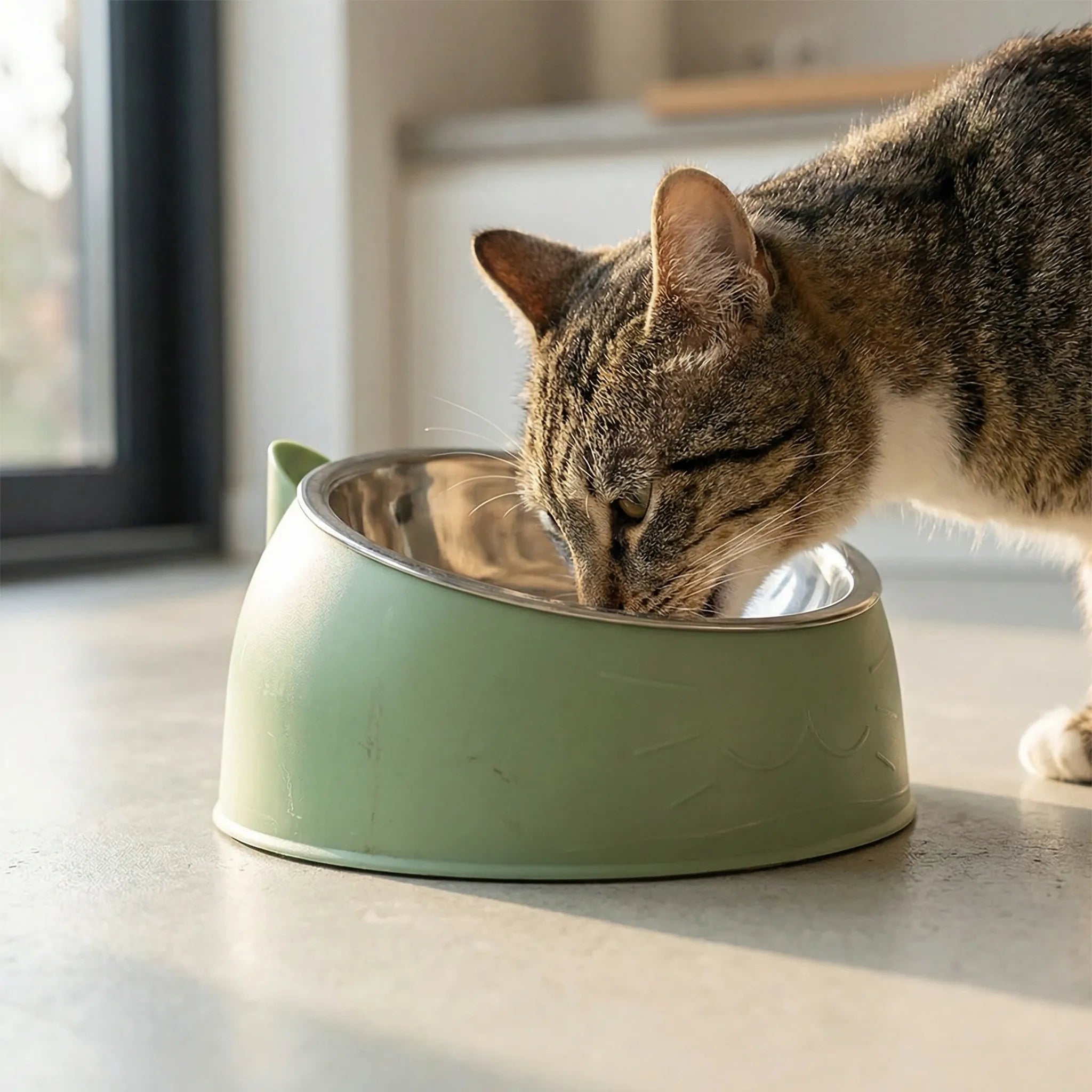 Nordspur | Pawlique Inclined Tilted Cat Feeding Bowl