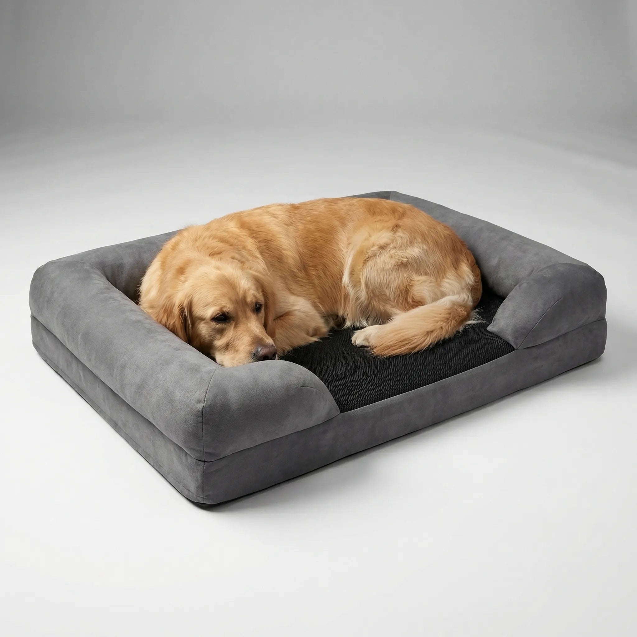 Nordspur | Pawridge L-Shaped Bolster Sofa Dog Bed