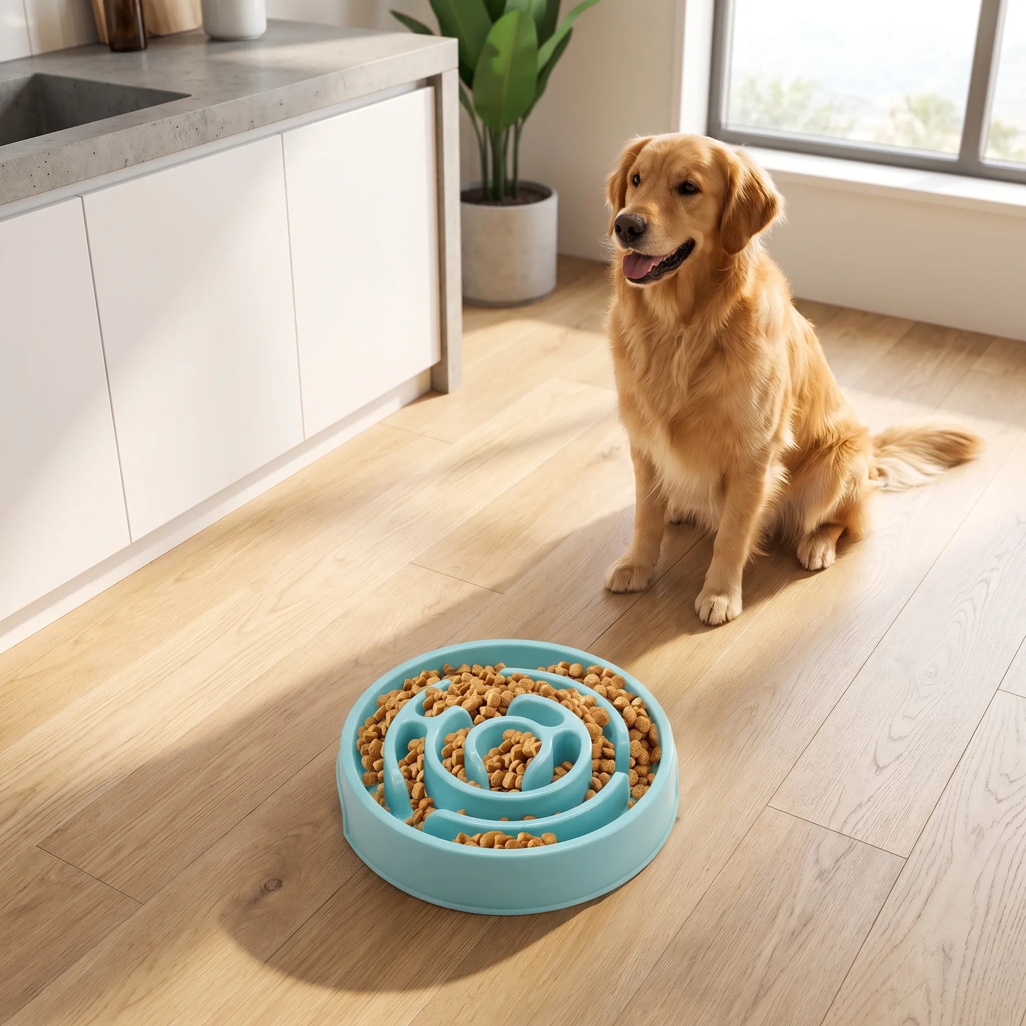 Nordspur | PawsNosh Interactive Puzzle Slow Feeder Bowl
