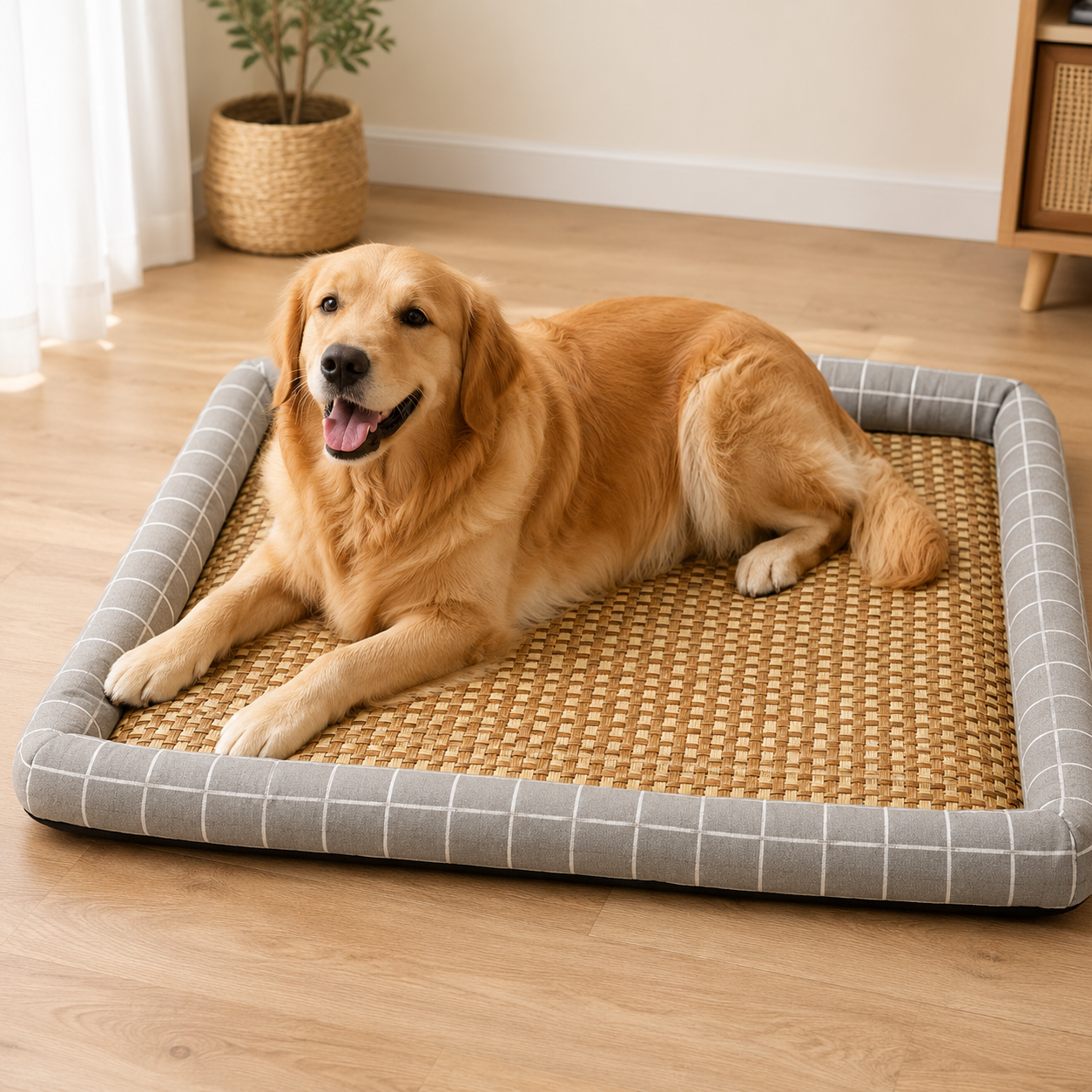 Nordspur | Pawvelo Woven Rattan Cooling Pet Bed
