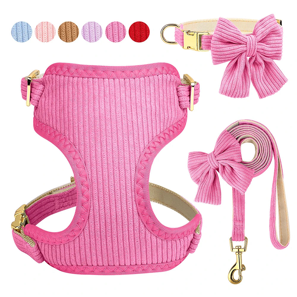 Nordspur | Pawvette 3-Piece Vest Harness Collar Leash Set
