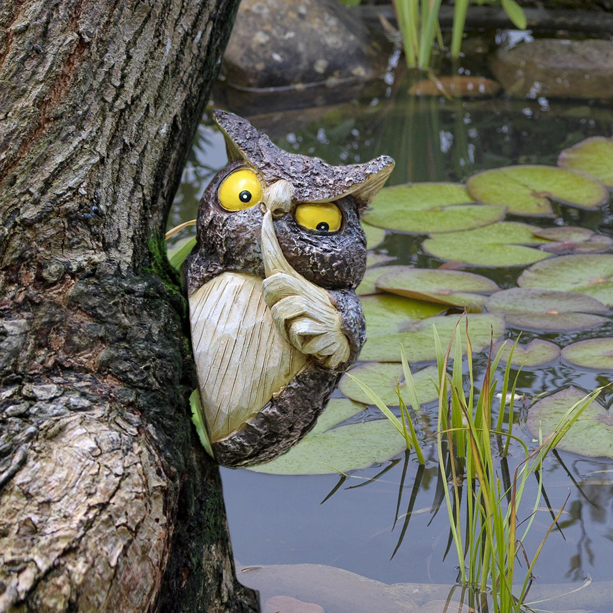 Nordspur | Peekowl Peeking Owl Tree-Hanging Ornament