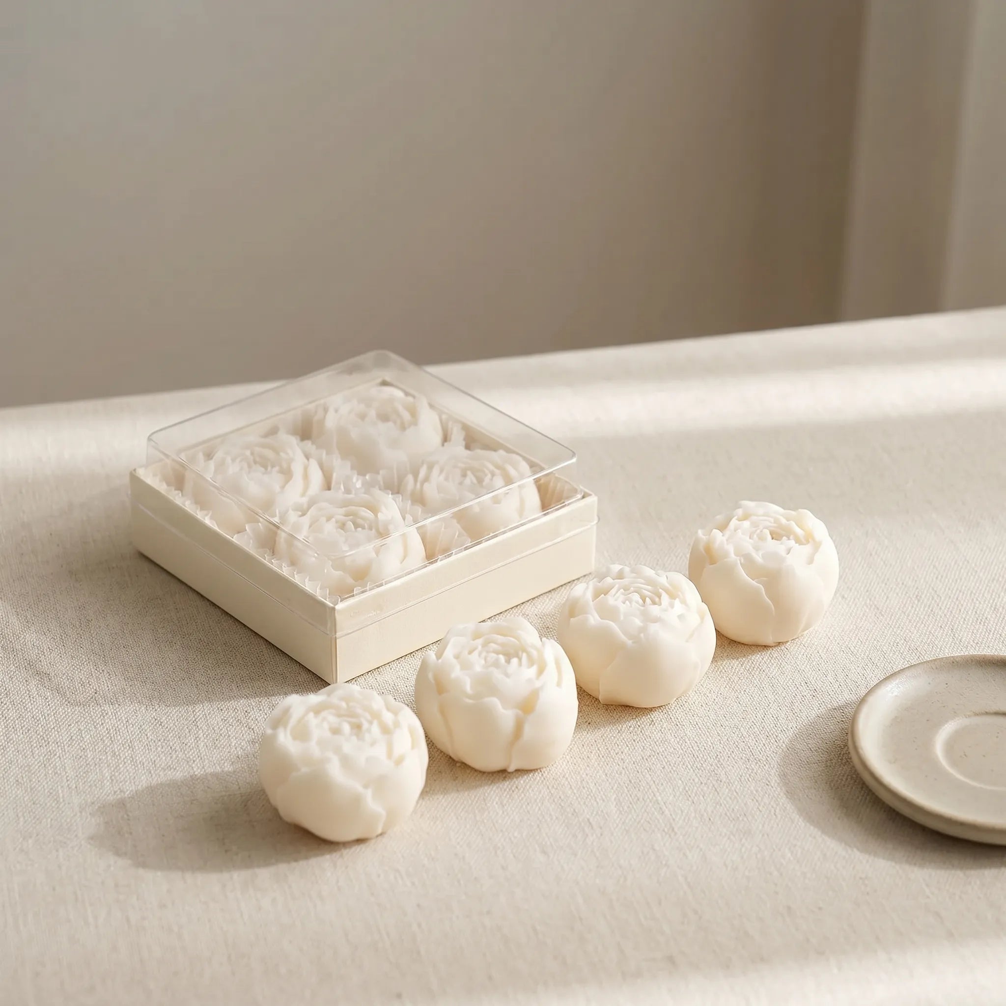Nordspur | PetalWick Rose Shaped Scented Candles