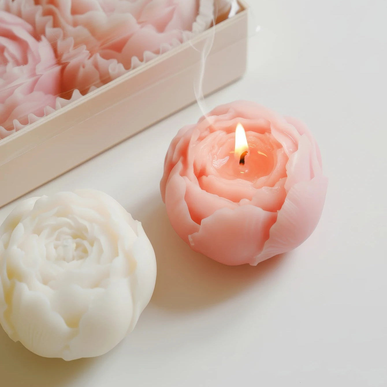 Nordspur | Petalora Rose Shaped Scented Candles