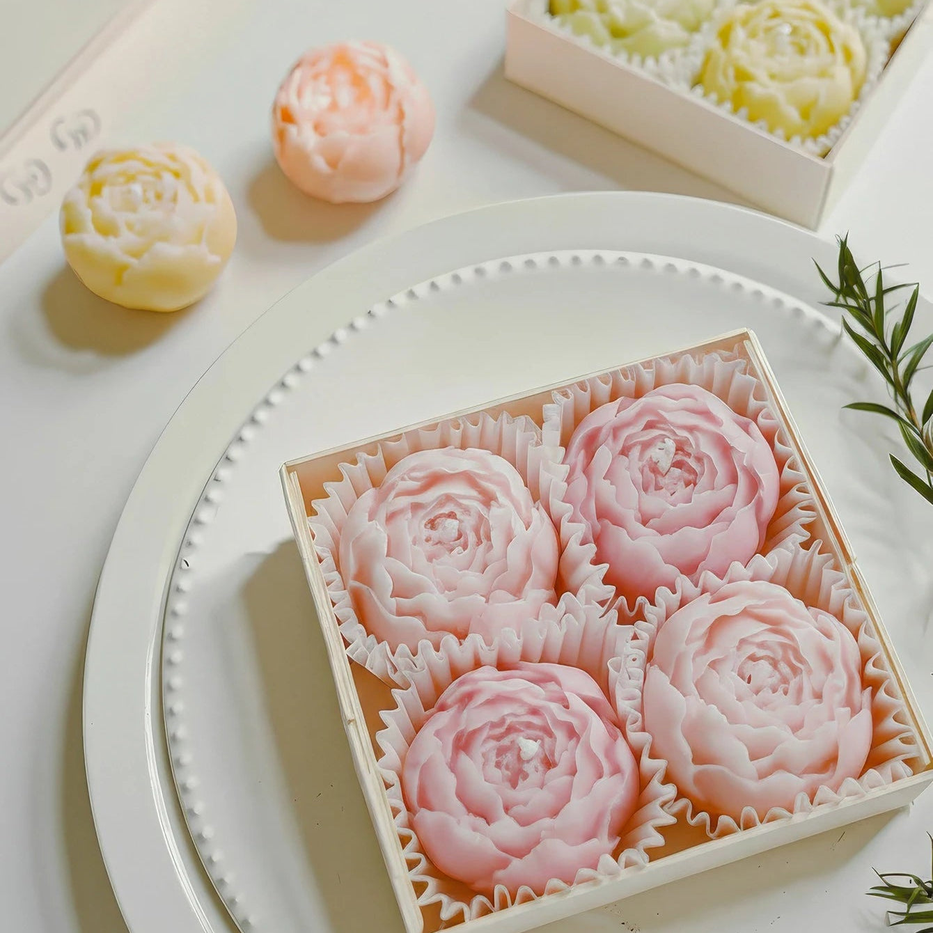 Nordspur | Petalora Rose Shaped Scented Candles