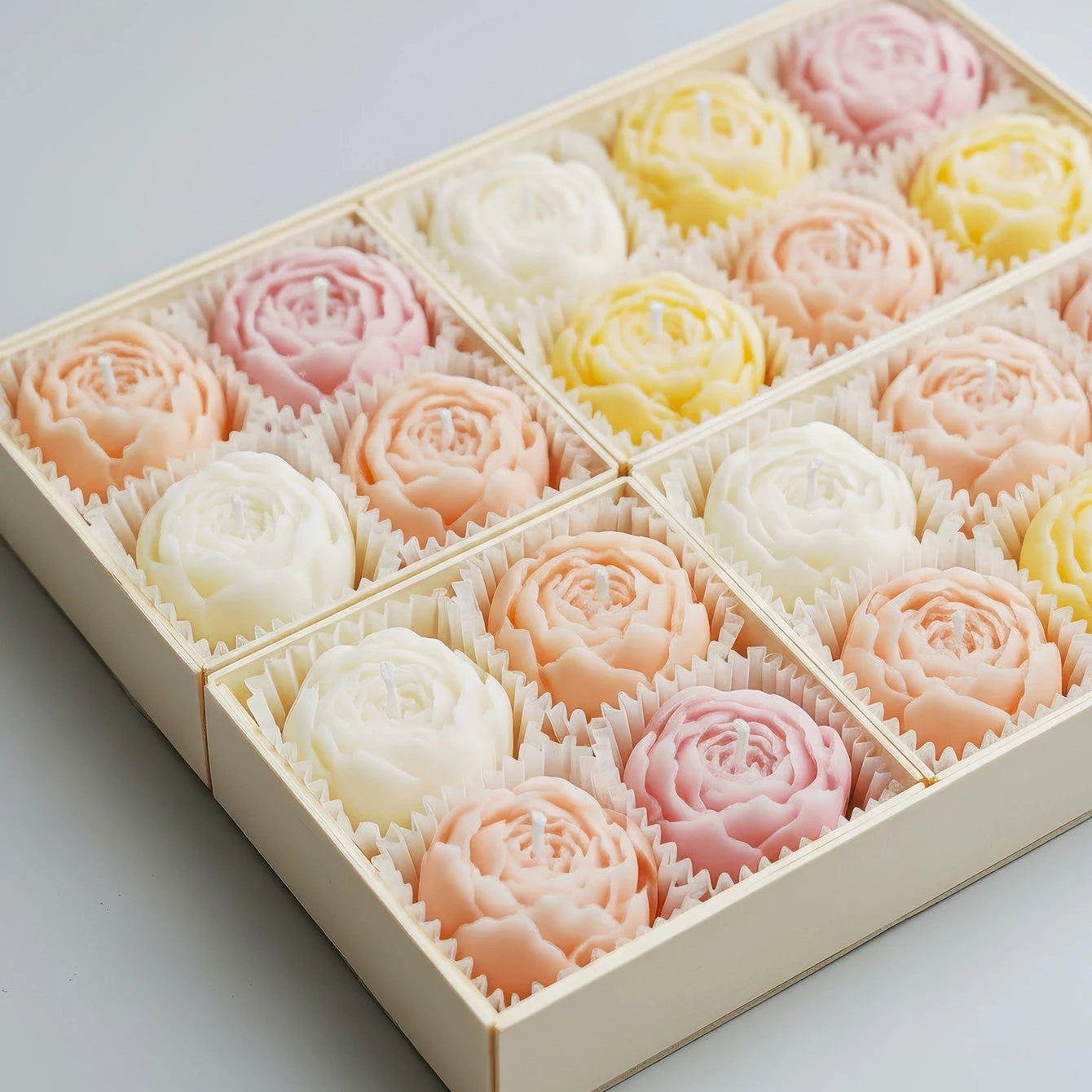 Nordspur | Petalora Rose Shaped Scented Candles