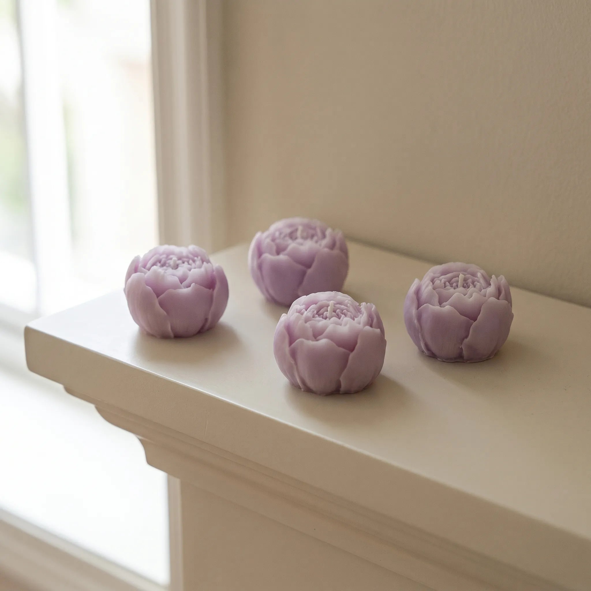 Nordspur | Petalora Rose Shaped Scented Candles